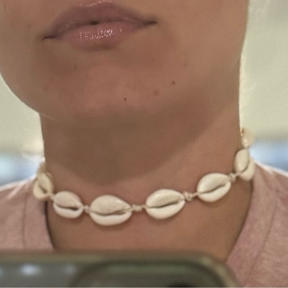 Handmade seashell necklace